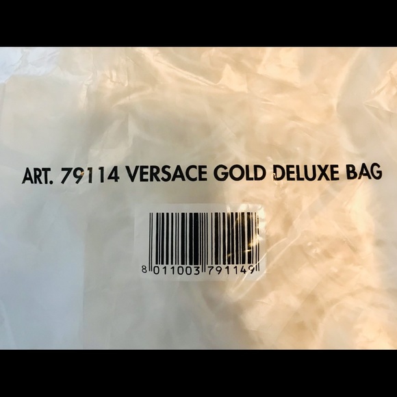 VERSACE GOLD DUFFLE - BRAND NEW & AUTHENTIC! - Picture 6 of 6